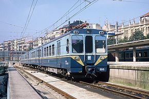  La 3513 à San Sebastian-Amara le 5 septembre 1988.