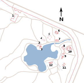 Plan du hameau