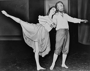 George Balanchine et Suzanne Farrell en 1965