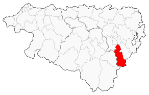 Situation du canton de Nay-Ouest dans le département Pyrénées-Atlantiques