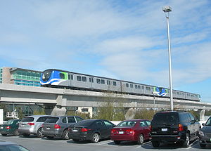 Rame au terminus Vancouver Airport Station