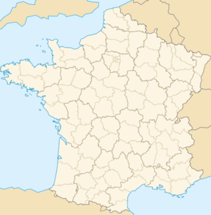 Carte de localisation de Bèze