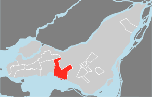 Carte localisation Île de Montréal - Dorval.svg