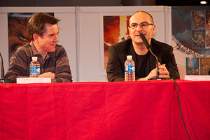  Ciro Tota et Christophe Arleston lors de la Chibi Japan Expo 2007.