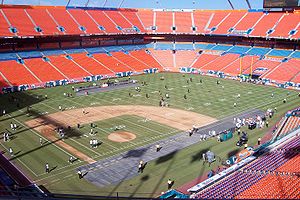 Dolphin Stadium baseball diamond.jpg