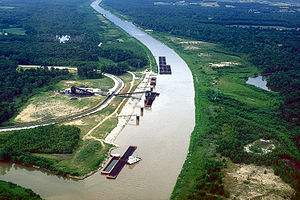 La rivière à Des Arc, Arkansas