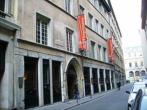 Entrée du Musée de l'imprimerie de Lyon