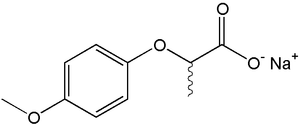 2-(4-méthoxyphénoxy)propanoate de sodium