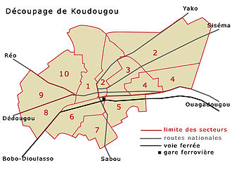 plan de koudougou