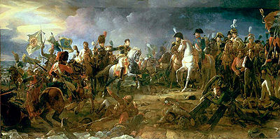 Napoléon à la bataille d'Austerlitz par François Pascal Simon