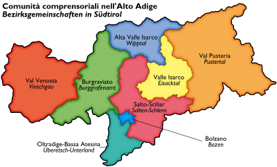 Comunità comprensoriali dell'Alto Adige