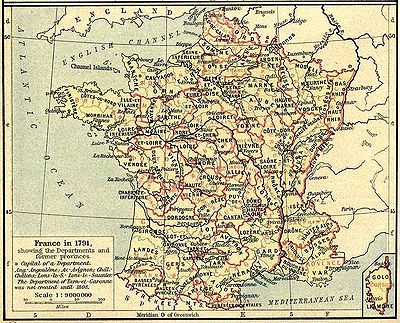 Anciennes provinces de france