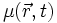 \mu(\vec{r},t)