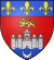 Blason ville fr Bordeaux (Gironde).svg