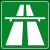 Italian traffic signs - autostrada.svg