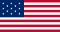 US flag 13 stars.svg