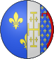 COA french queen Marie d'Anjou.svg