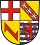 armoiries de l' arrondissement de Merzig-Wadern