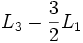 L_3-\frac{3}{2}L_1