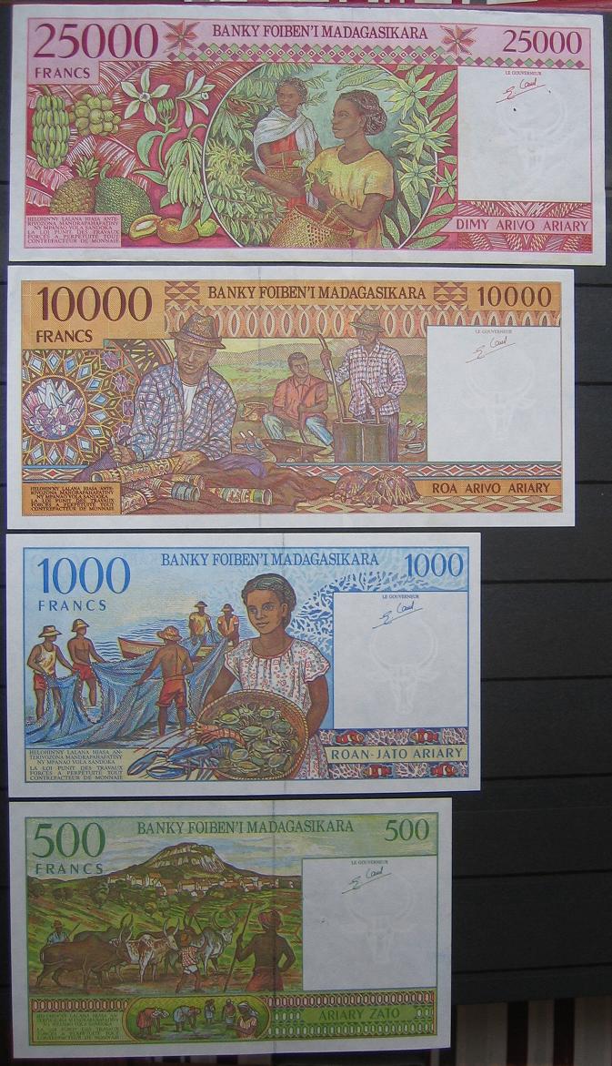 Les francs Malgaches