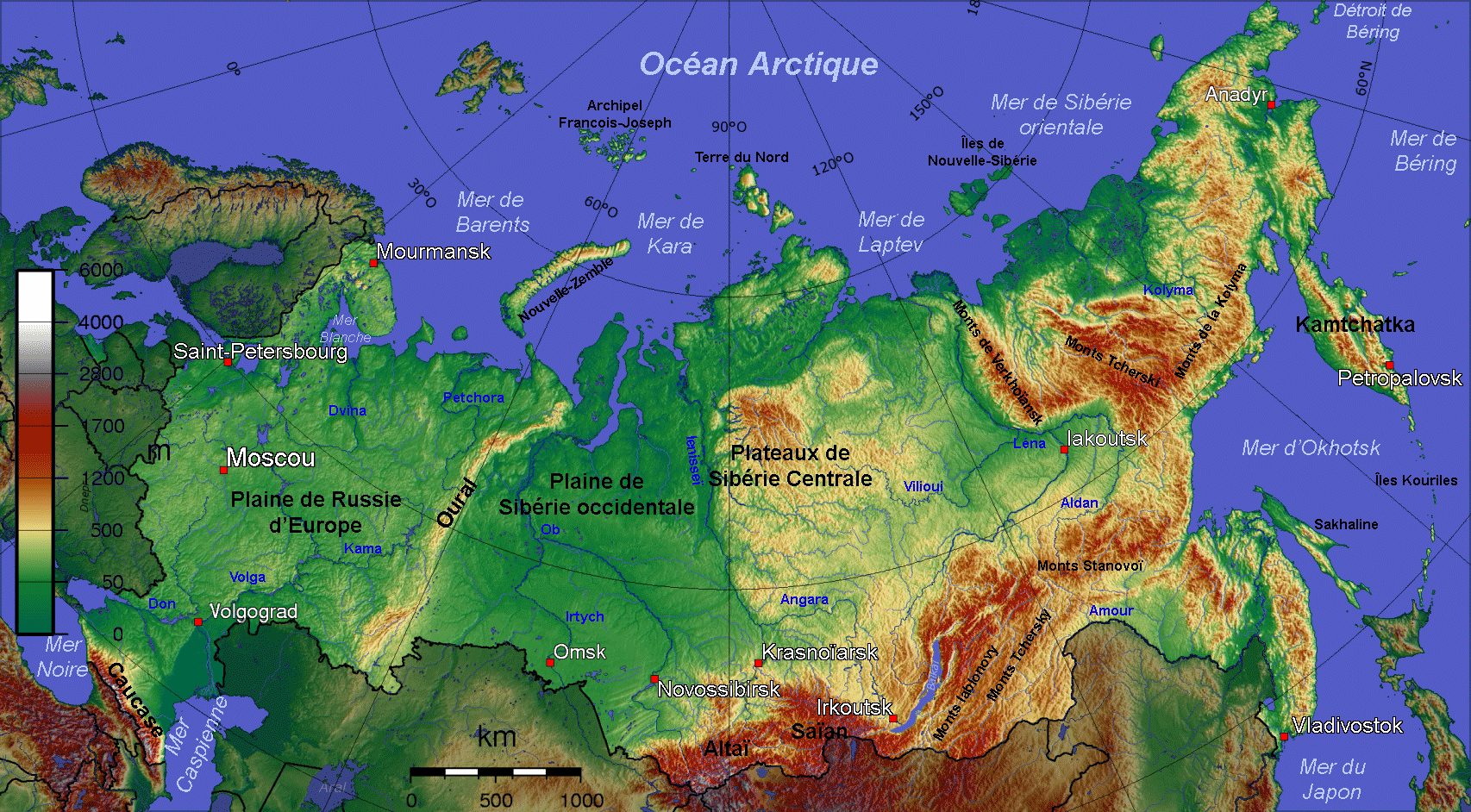 Carte Urss Villes Et R Ef Bf Bdgions Carte Urss Villes Et R Ef Bf Bdgions