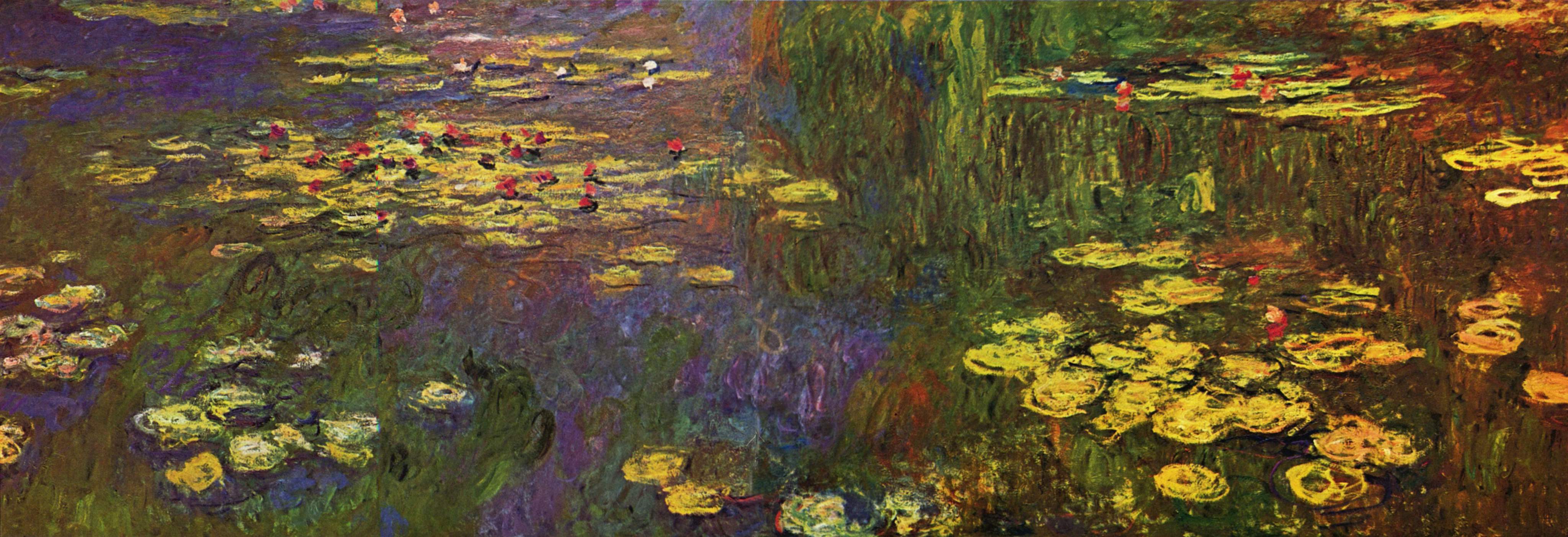Monet, huile sur toile, Musée de l'Orangerie, Paris