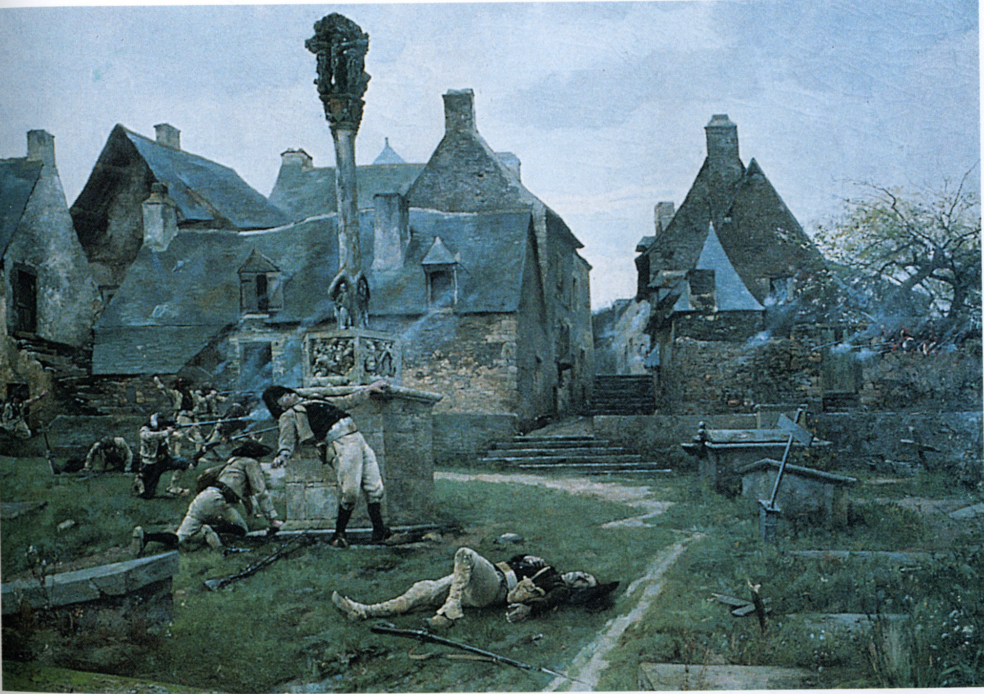 La défense de Rochefort-en-terre, par Alexandre Bloch