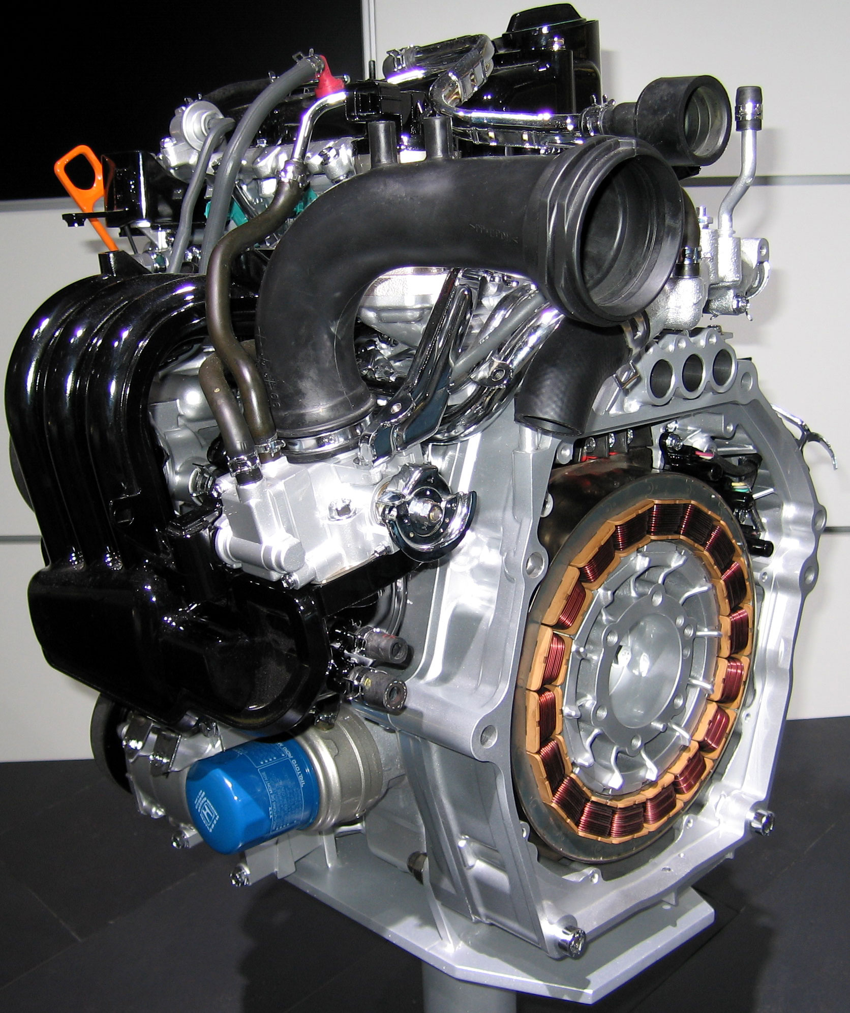 Honda accord hybrid technology gas electric motor ima