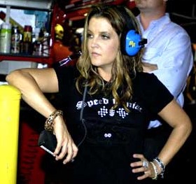 Lisa Marie Presley at car race.jpg