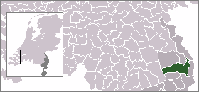 Localisation de la commune de Horst aan de Maas