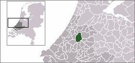 Localisation de la commune de Rijnwoude