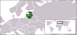 Localisation des pays baltes.