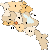 Armenia map numbered.svg