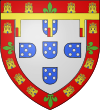 Arms of Prince John of Aviz, duke of Beja.svg