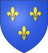 Blason fr Officiers de la Maîtrise des Eaux et Forêts de Nevers.svg