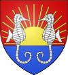 Blason ville fr Valras-Plage (Hérault).svg