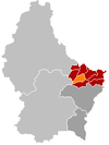Localisation de Consdorf au Luxembourg