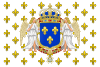 Royal Standard of the Kingdom of France.svg