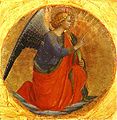 Fra Angelico Perugia Triptych Angel of the Annunciation 1437 (2205778393).jpg