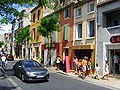 Leucate Village (Aude), main road.jpg