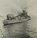 HMS Benbow & balloon 1916 AWM P02418.003.jpeg