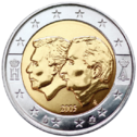 Pièce commémorative de 2€ de la Belgique en 2005
