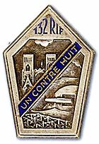 Insigne régimentaire du 132e régiment dinfanterie de forteresse (1939).jpg
