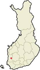 Localisation de Lavia en Finlande