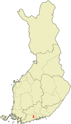 Localisation de Tuusula en Finlande