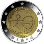 2 € Luxembourg 2009 - Union économique et monétaire