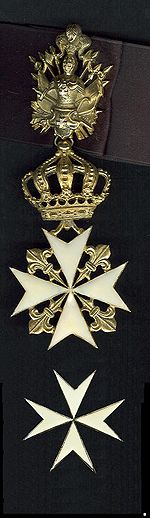 Rechtsridder in de Souvereine Militaire Orde van Sint Jan van Jeruzalem en Malta.JPG