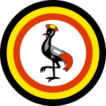 Roundel of the Ugandan Air Force.svg