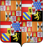 The arms of Queen Joanna of Castile and Philip I as Castilian Monarchs.png