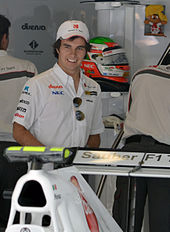 Photo de Sergio Pérez à Monza en 2011
